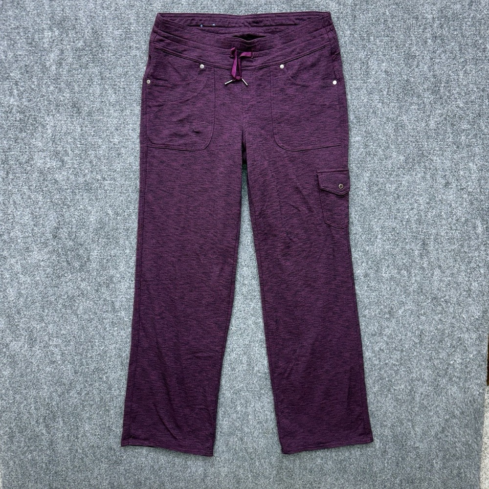 Khul‎ 108846 cargo pants Womens size 10 Reg elastic waist 30x32 Sweatpants